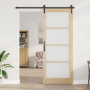 Puerta Corredera  con herrajes 'ORKDAL'Madera maciza y vidrio | Foro24.es | Tu tienda online para hogar, jardín y más Foro24.es
