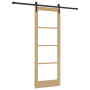Puerta Deslizante  con Juego de Herrajes "ORKDAL" Madera Sólida y Vidrio | Foro24.es | Tu tienda online para hogar, jardín y más Foro24.es