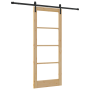 Puerta Corrediza  con Juego de Hardware 'ORKDAL'Madera Maciza y Vidrio | Foro24.es | Tu tienda online para hogar, jardín y más Foro24.es