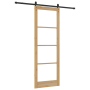 Puerta Deslizante  con Juego de Hardware 'ORKDAL'Madera Sólida y Vidrio | Foro24.es | Tu tienda online para hogar, jardín y más Foro24.es