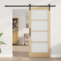 Puerta Deslizante  con Kit de Herrajes 'ORKDAL'Madera Sólida y Vidrio | Foro24.es | Tu tienda online para hogar, jardín y más Foro24.es