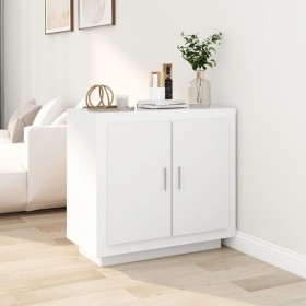 Weißes Sperrholz-Sideboard 80x40x75 cm von vidaXL, Sideboards - Ref: Foro24-811817, Preis: 83,13 €, Rabatt: %
