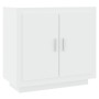 Aparador de madera contrachapada blanco 80x40x75 cm de vidaXL, Aparadores - Ref: Foro24-811817, Precio: 83,02 €, Descuento: %