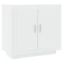 Aparador de madera contrachapada blanco 80x40x75 cm de vidaXL, Aparadores - Ref: Foro24-811817, Precio: 81,86 €, Descuento: %