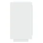 Aparador de madera contrachapada blanco 80x40x75 cm de vidaXL, Aparadores - Ref: Foro24-811817, Precio: 81,86 €, Descuento: %