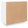 Aparador de madera contrachapada blanco 80x40x75 cm de vidaXL, Aparadores - Ref: Foro24-811817, Precio: 81,86 €, Descuento: %