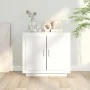 Aparador de madera contrachapada blanco 80x40x75 cm de vidaXL, Aparadores - Ref: Foro24-811817, Precio: 81,86 €, Descuento: %