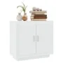 Aparador de madera contrachapada blanco 80x40x75 cm de vidaXL, Aparadores - Ref: Foro24-811817, Precio: 81,86 €, Descuento: %