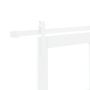 Puerta Corredera  con Juego de Herrajes 'ORKDAL'Blanca de Madera Sólida y Vidrio | Foro24.es | Tu tienda online para hogar, jardín y más Foro24.es