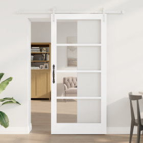 Puerta Corredera con Juego de Herrajes "ORKDAL"