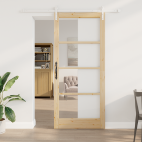 Puerta Deslizante con Set de Hardware