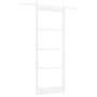 Puerta Deslizante  con Set de Hardware 'ORKDAL'Madera Sólida Blanca & Vidrio | Foro24.es | Tu tienda online para hogar, jardín y más Foro24.es