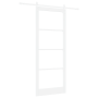 Puerta Deslizante  con Set de Hardware 'ORKDAL'Madera Sólida Blanca & Vidrio | Foro24.es | Tu tienda online para hogar, jardín y más Foro24.es