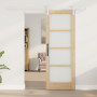 Puerta corrediza  con juego de hardware 'ORKDAL'Madera sólida y vidrio | Foro24.es | Tu tienda online para hogar, jardín y más Foro24.es