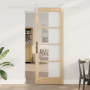 Puerta corredera  con herrajes 'ORKDAL'Madera maciza y vidrio | Foro24.es | Tu tienda online para hogar, jardín y más Foro24.es