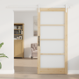 Puerta Corredera  con Juego de Hardware 'ORKDAL'Madera Maciza y Vidrio | Foro24.es | Tu tienda online para hogar, jardín y más Foro24.es