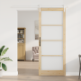 Puerta Corredera con Juego de Hardware 'ORKDAL'Madera Sólida y Vidrio | Foro24.es | Tu tienda online para hogar, jardín y más Foro24.es