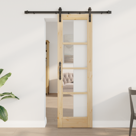 Puerta Deslizante con Juego de Hardware 'ORKDAL'61x198.5 cm | Foro24.es | Tu tienda online para hogar, jardín y más Foro24.es