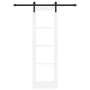 Puerta Deslizante  con Juego de Hardware 'ORKDAL'Blanca 61x198.5 cm | Foro24.es | Tu tienda online para hogar, jardín y más Foro24.es