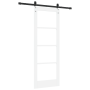 Puerta Corrediza con Kit de Hardware 'ORKDAL'Blanca 73.5x198.5 cm | Foro24.es | Tu tienda online para hogar, jardín y más Foro24.es