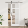 Puerta Corrediza  con Juego de Herrajes 'ORKDAL'Blanca 73,5x211 cm | Foro24.es | Tu tienda online para hogar, jardín y más Foro24.es