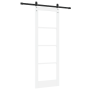 Puerta Corrediza  con Juego de Herrajes 'ORKDAL'Blanca 73,5x211 cm | Foro24.es | Tu tienda online para hogar, jardín y más Foro24.es
