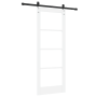 Puerta Deslizante  con Kit de Herrajes 'ORKDAL'Blanca 78x202 cm | Foro24.es | Tu tienda online para hogar, jardín y más Foro24.es