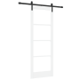 Puerta Deslizante  con Herrajes 'ORKDAL'Blanca 78x211 cm | Foro24.es | Tu tienda online para hogar, jardín y más Foro24.es