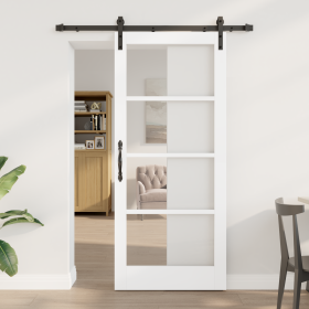 Puerta Deslizante con Juego de Hardware