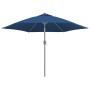 Tela de repuesto para sombrilla azul azure 300 cm