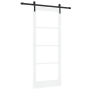 Puerta Corredera  con Juego de Herrajes 'ORKDAL'Blanca 86x211 cm | Foro24.es | Tu tienda online para hogar, jardín y más Foro24.es