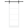 Puerta Corredera  con Juego de Herrajes 'ORKDAL'Blanca 86x211 cm | Foro24.es | Tu tienda online para hogar, jardín y más Foro24.es