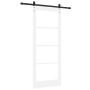 Puerta Corredera  con Juego de Herrajes 'ORKDAL'Blanca 86x211 cm | Foro24.es | Tu tienda online para hogar, jardín y más Foro24.es