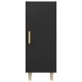 Aparador de madera contrachapada negro 34,5x34x90 cm de vidaXL, Aparadores - Ref: Foro24-812322, Precio: 62,29 €, Descuento: %