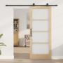 Puerta Corredera  con Juego de Herrajes 'ORKDAL'Madera Maciza y Vidrio | Foro24.es | Tu tienda online para hogar, jardín y más Foro24.es