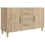 Sideboard aus Sonoma-Eichenholzwerkstoff, 100 x 36 x 60 cm von vidaXL, Sideboards - Ref: Foro24-812513, Preis: 102,29 €, Raba...