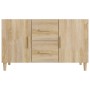 Sideboard aus Sonoma-Eichenholzwerkstoff, 100 x 36 x 60 cm von vidaXL, Sideboards - Ref: Foro24-812513, Preis: 102,29 €, Raba...