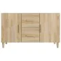 Sideboard aus Sonoma-Eichenholzwerkstoff, 100 x 36 x 60 cm von vidaXL, Sideboards - Ref: Foro24-812513, Preis: 100,35 €, Raba...