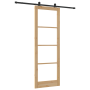 Puerta corrediza  con juego de herrajes 'ORKDAL'madera maciza y cristal | Foro24.es | Tu tienda online para hogar, jardín y más Foro24.es
