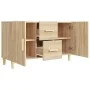 Sideboard aus Sonoma-Eichenholzwerkstoff, 100 x 36 x 60 cm von vidaXL, Sideboards - Ref: Foro24-812513, Preis: 100,35 €, Raba...
