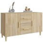 Sideboard aus Sonoma-Eichenholzwerkstoff, 100 x 36 x 60 cm von vidaXL, Sideboards - Ref: Foro24-812513, Preis: 102,29 €, Raba...