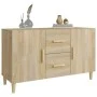 Sideboard aus Sonoma-Eichenholzwerkstoff, 100 x 36 x 60 cm von vidaXL, Sideboards - Ref: Foro24-812513, Preis: 100,35 €, Raba...