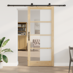 Puerta Deslizante con Conjunto de Hardware