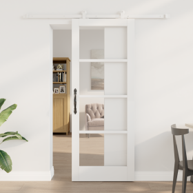 Puerta Deslizante con Juego de Herrajes