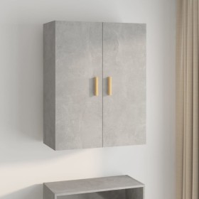 Concrete gray hanging wall cabinet 69.5x34x90 cm by vidaXL, Sideboards - Ref: Foro24-812262, Price: 75,70 €, Discount: %