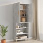Betongrauer Hängewandschrank 69,5x34x90 cm von vidaXL, Sideboards - Ref: Foro24-812262, Preis: 75,70 €, Rabatt: %