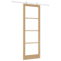 Puerta Deslizante con Juego de Hardware 'ORKDAL'de Madera Sólida & Vidrio | Foro24.es | Tu tienda online para hogar, jardín y más Foro24.es