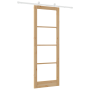 Puerta Deslizante con Juego de Hardware 'ORKDAL'de Madera Sólida & Vidrio | Foro24.es | Tu tienda online para hogar, jardín y más Foro24.es