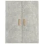 Betongrauer Hängewandschrank 69,5x34x90 cm von vidaXL, Sideboards - Ref: Foro24-812262, Preis: 74,55 €, Rabatt: %