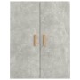 Betongrauer Hängewandschrank 69,5x34x90 cm von vidaXL, Sideboards - Ref: Foro24-812262, Preis: 75,70 €, Rabatt: %